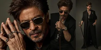 Potret Penampilan Perdana Shahrukh Khan di MET Gala, Bawa Tongkat Singa Bengal Berhias Emas dan Berlian