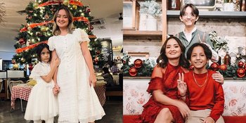 Potret Perayaan Natal Joanna Alexandra Tanpa Raditya Oloan, Sudah Bisa Tersenyum Bahagia - Dikelilingi Empat Anaknya