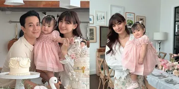 Potret Perayaan Ulang Tahun Brielle Anak Billy Davidson yang Pertama, Dekorasinya Cantik Serba Princess