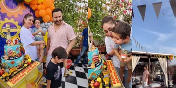 Potret Perayaan Ultah ke-2 Jeh Ali Khan, Meriah Bersama Keluarga - Diwarnai Insiden Balon Kabur