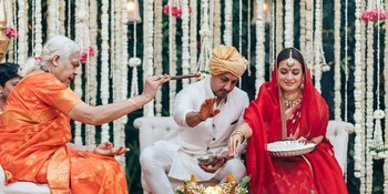 Potret Pernikahan Kedua Dia Mirza, Dipersunting Pengusaha Kaya - Upacara Meriah dan Mewah