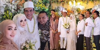 Potret Pernikahan Kedua Teddy Syach dengan Anne, Berlangsung Sederhana - Dihadiri Atalarik dan Attar Syach