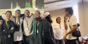 Potret Personel dan Eks Sheila on 7 Umrah Bareng, Sakti: Nunggu 18 Tahun Buat Momen Gini