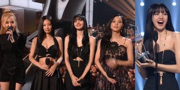 Potret Pesona BLACKPINK di VMA 2022, Aksi Panggung 'Pink Venom' - Lisa Bawa Pulang Piala 'Best K-Pop'
