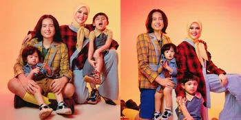 Potret Photoshoot Terbaru Cut Meyriska & Roger Danuarta, Sekeluarga Mirip Boneka