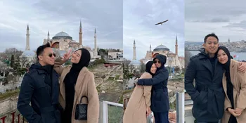 Potret Poppy Bunga Bulan Madu Kedua di Turki, Mesra Bareng Suami - Tak Ajak Anak-anak