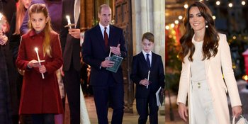 Potret Prince William dan Kate Middleton Hadiri Konser Natal Bersama Anak-anak - Princess Charlotte Disebut Makin Mirip dengan Mendiang Queen Elizabeth