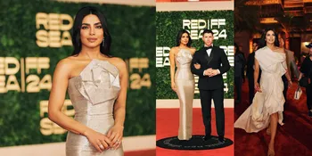 Potret Priyanka Chopra di Red Sea Film Festival Jeddah - Arab Saudi, Cantik dengan Arabian Look