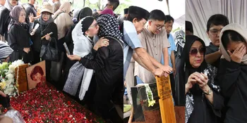 Potret Prosesi Pemakaman Dina Mariana, Diiringi Isak Tangis Keluarga - Ira Maya Sopha Terguncang