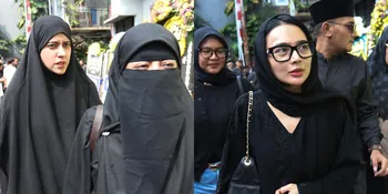 Potret Sahabat Artis Melayat ke Rumah Mendiang Mpok Alpa, Banyak yang Menangis