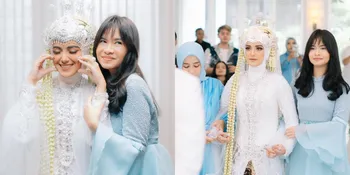 Potret Salshadilla Juwita Terharu di Pernikahan Nadya Mustika, Iis Dahlia Tak Bisa Datang - Pengantin Dipuji Cinderella Oleh Satrio Dewandoro