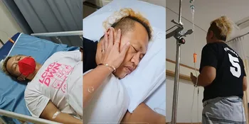 Potret Sandy Pas Band yang Dilarikan ke Rumah Sakit, Alami Pendarahan Akut Pasca Operasi - Kondisi Membaik Setelah Dirawat