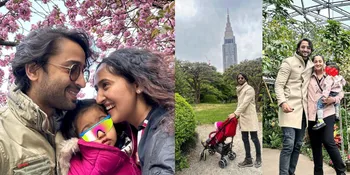 Potret Shaheer Sheikh Liburan ke Jepang, Mulai Perlihatkan Wajah Anak yang Nggemesin Banget