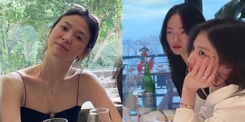 Potret Song Hye Kyo Had Fun di Paris Bareng Teman-Teman, Jarang Pakai Makeup dan Kena Rumor Dating