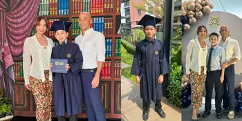Potret Steve Anak Kinaryosih Wisuda Sekolah, Sudah Lulus SMP - Jadi Remaja Ganteng dan Gagah