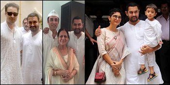 Potret Suasana Lebaran Keluarga Aamir Khan, Hangat Akrab dan Seru