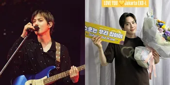 Potret Suho EXO di Konser SU:HOME in Jakarta,Tampil Ala di Rumah Sendiri dengan Konsep Band