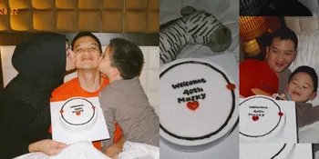 Potret Surprise Ultah ke-40 Rezky Aditya dari Citra Kirana dan Athar, Sederhana di Kamar - Penuh dengan Cinta