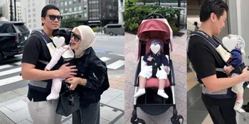 Potret Syahrini Lanjut Liburan ke Jepang, Keceplosan Ungkap Nama Baby R yang Cantik Banget