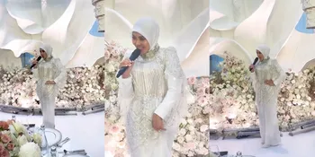 Potret Syahrini Nyanyi 'Seperti Itu' dengan Manja, Ganti Lirik 'Resiko Punya Istri Cantik'