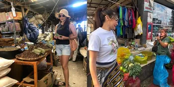 Potret Tamara Bleszynski Belanja di Pasar dan Dibilang Para Penjual Mirip 'Tamara Bleszynski'