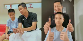 Potret Taufik Hidayat dan Nayottama Sang Putra Main Bulutangkis, Papa Anak Mirip Bagai Copy Paste