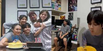 Potret Ulang Tahun ke-13 Alric, Pesta Sederhana di Rumah - Wulan Guritno dan Adilla Dimitri Akur