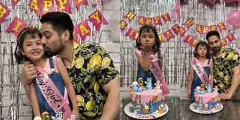 Potret Ulang Tahun ke-6 Tishta Bhardwaj Anak Lavanya Bhardwaj, Dirayakan Sederhana di Rumah