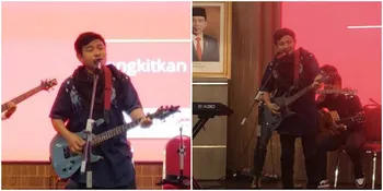 Potret Zul Zivilia yang Kembali Manggung di Sebuah Acara, Sempat Dikira Sudah Bebas - Grogi Menyanyi di Depan Banyak Orang