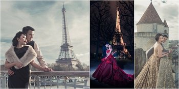 Prewedding Ditmar Hadi - Meity, Romantis Abis di Kota Paris