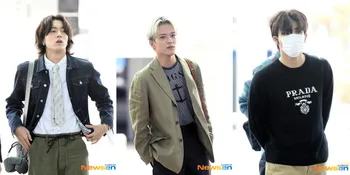 Rapi dan Mewah! Foto TREASURE di Bandara Sebelum Terbang ke Indonesia, Jadikan Airport Bagai Catwalk