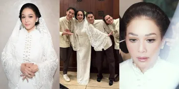 Recreate Look Lawas, 8 Potret Detail Penampilan Maia Estianty di Pengajian Jelang Pernikahan Al Ghazali dan Alyssa Daguise
