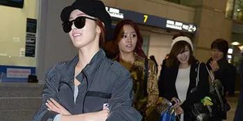 Secret di Bandara Incheon Usai Dari Golden Disk Awards 2013