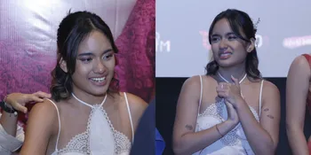 Sedang Dibicarakan Karena Klarifikasi Agensi, Begini Penampilan Arawinda Kirana Tetap Senyum Manis di Premiere Film
