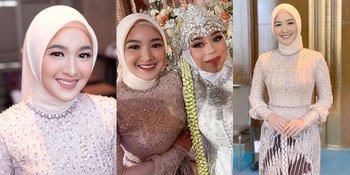 Sederet Foto Cantik Cut Syifa Jadi Bridesmaid di Akad Nikah Lesti dan Rizky Billar, Anggun Pakai Kebaya Warna Nude