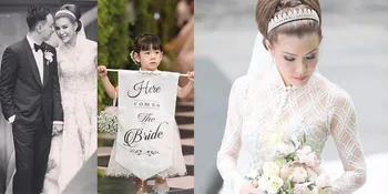 Sederet Foto Indah Pernikahan Olga Lydia & Direktur Aris Utama