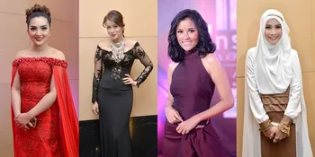 Sederet Hot Mama Pakai Dress Megah di Red Carpet Fashion Award