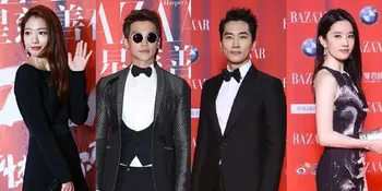 Sederet Pose Cetar Red Carpet Seleb Asia Saat Malam Amal di China