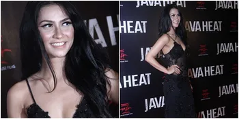 Seksi - Gaun Transparan Uli Auliani di Red Carpet JAVA HEAT