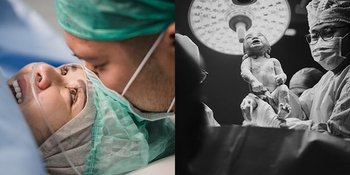 Selamat! Sederet Potret Kesha Ratuliu Melahirkan Anak Pertamanya di Tanggal Cantik, Sang Suami Setia Menemani