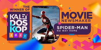 Selamat! SPIDER-MAN: NO WAY HOME Sukses Jadi Peraih Vote Tertinggi Movie Newsmaker Tahun 2021 Versi KapanLagi.com