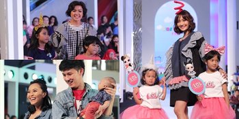 Selebriti Ini Fashion Show Bareng Anak, Lihat Keseruan Mereka!