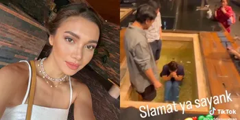Sempat Ngaku Agnostik, 8 Momen Haru Angela Gilsha Saat Dibaptis, Banjir Ucapan Selamat