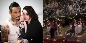 Sempat Pernah Minta Cerai, Ini Potret Romantis Nora Alexandra di Ulang Tahun Jerinx SID yang ke-46 - Makin Mesra dan Pamer Ciuman