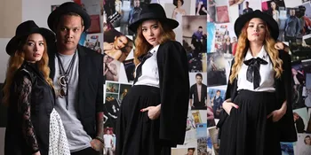 Serba Hitam - Putih, Lihat Deh Gaya Kece Istri Virgoun Saat Hamil