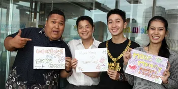 Serunya Saat Para Pemain Film MAKE MONEY di Kantor KapanLagi