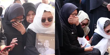 Siap Donorkan Ginjal Namun Sang Anak Keburu Tiada, Potret Tangisan Ibunda Shena Malsiana di Pemakaman