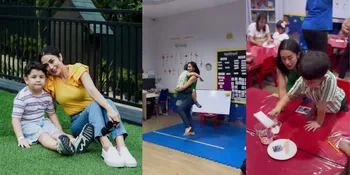 Selalu Ada Waktu Untuk Anak, 8 Potret Selvi Kitty Hadiri Acara Mothers Day di Sekolah Abizard