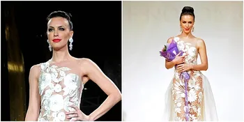Sophia Mueller Cantik Dengan Gaun Transparan di Fashion Week