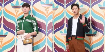 Style Retro Bintang-Bintang Korea di Event Adidas x Gucci, Poni Rata Kim Ji Won Unyu Banget Bikin Salah Fokus
